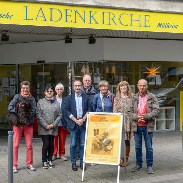 Team von der katholischen Ladenkirche