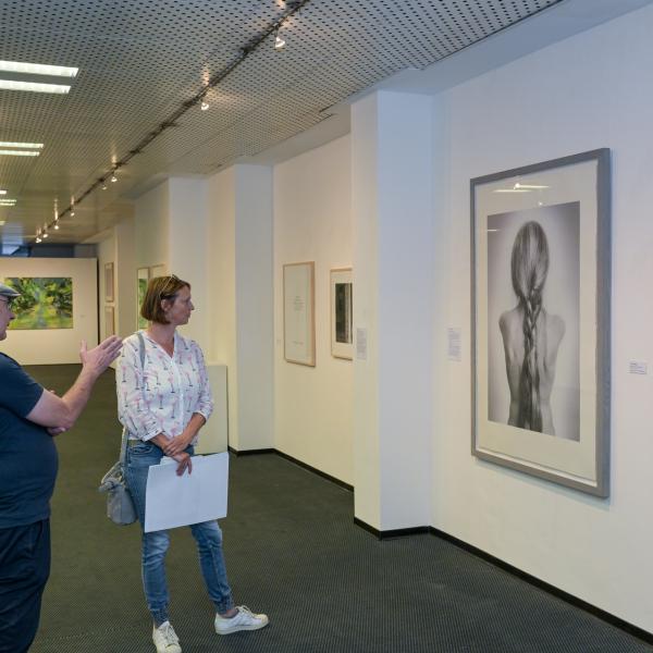 Schön hier!: Künstlergespräch im MUSEUM TEMPORÄR | Foto: Walter Schernstein