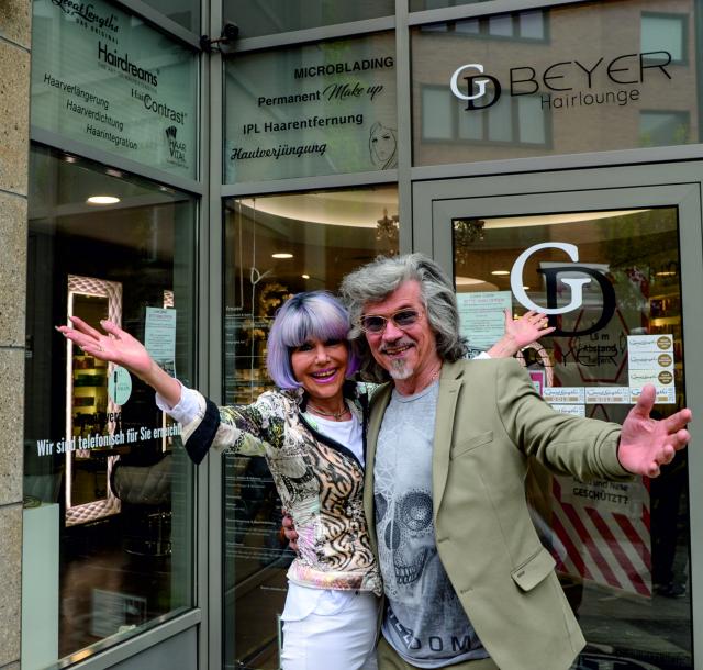 Gaby und Detlev Beyer, Inhaber GD Beyer Hairlounge